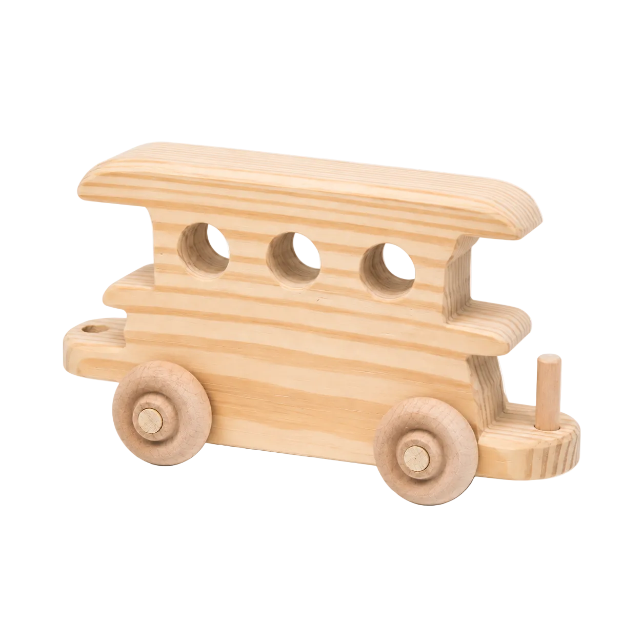 Passenger train car