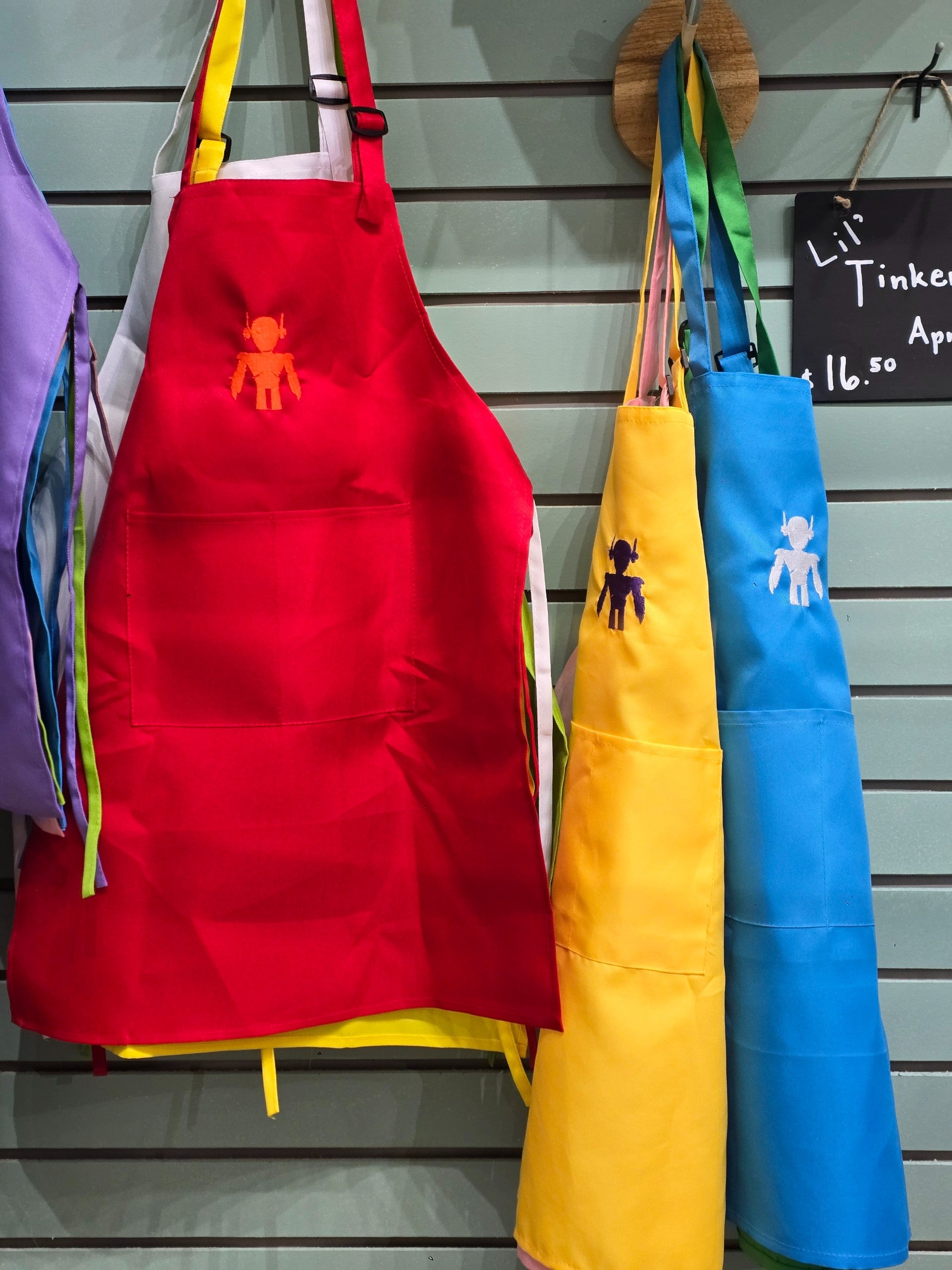 Lil' Tinkering Apron handcrafted wooden toy