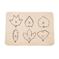 Peg Puzzle - leaves