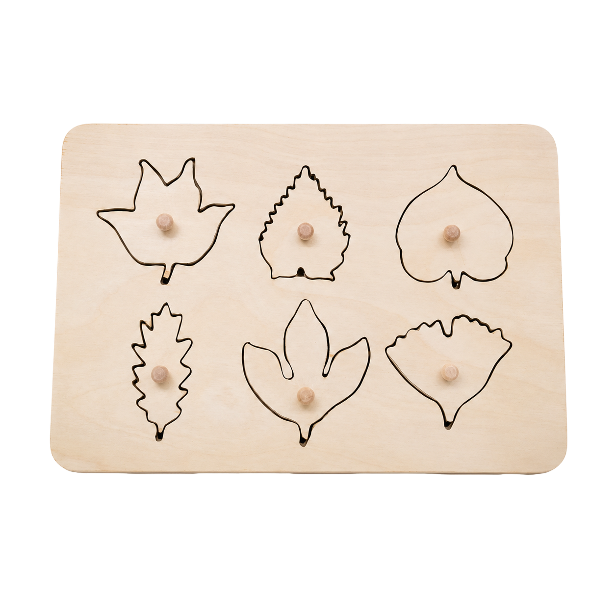 Peg Puzzle - leaves