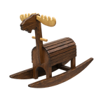 Va' Moose Rocker handcrafted wooden toy