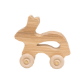 Bunny Wheelie handcrafted wooden toy