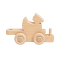 Animal Car handcrafted wooden toy