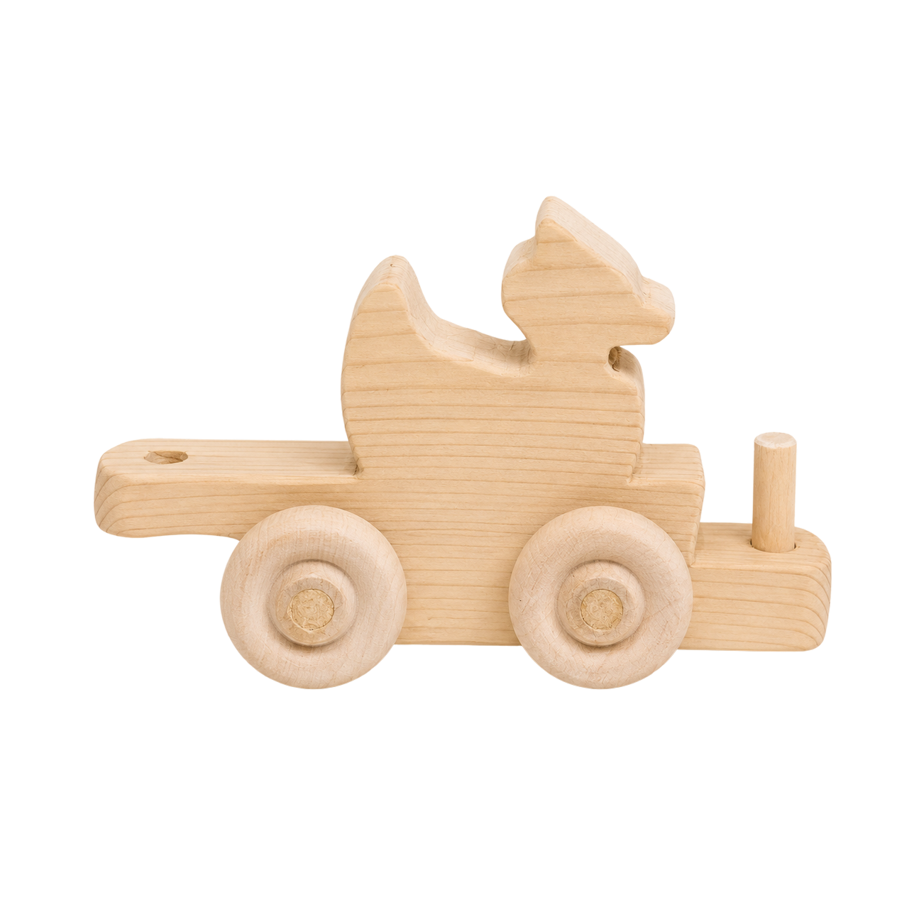 Animal Car handcrafted wooden toy