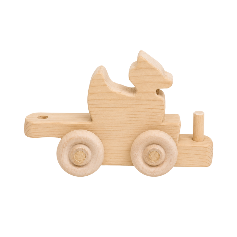 Animal Car handcrafted wooden toy