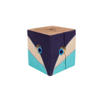 Fox block handcrafted wooden toy