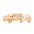 Multi-truck Set (4pieces) handcrafted wooden toy