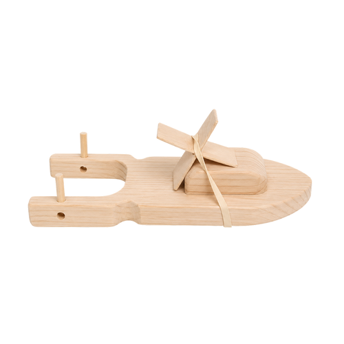 Paddle Boat handcrafted wooden toy