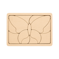 Puzzle, Butterfly (small) handcrafted wooden toy