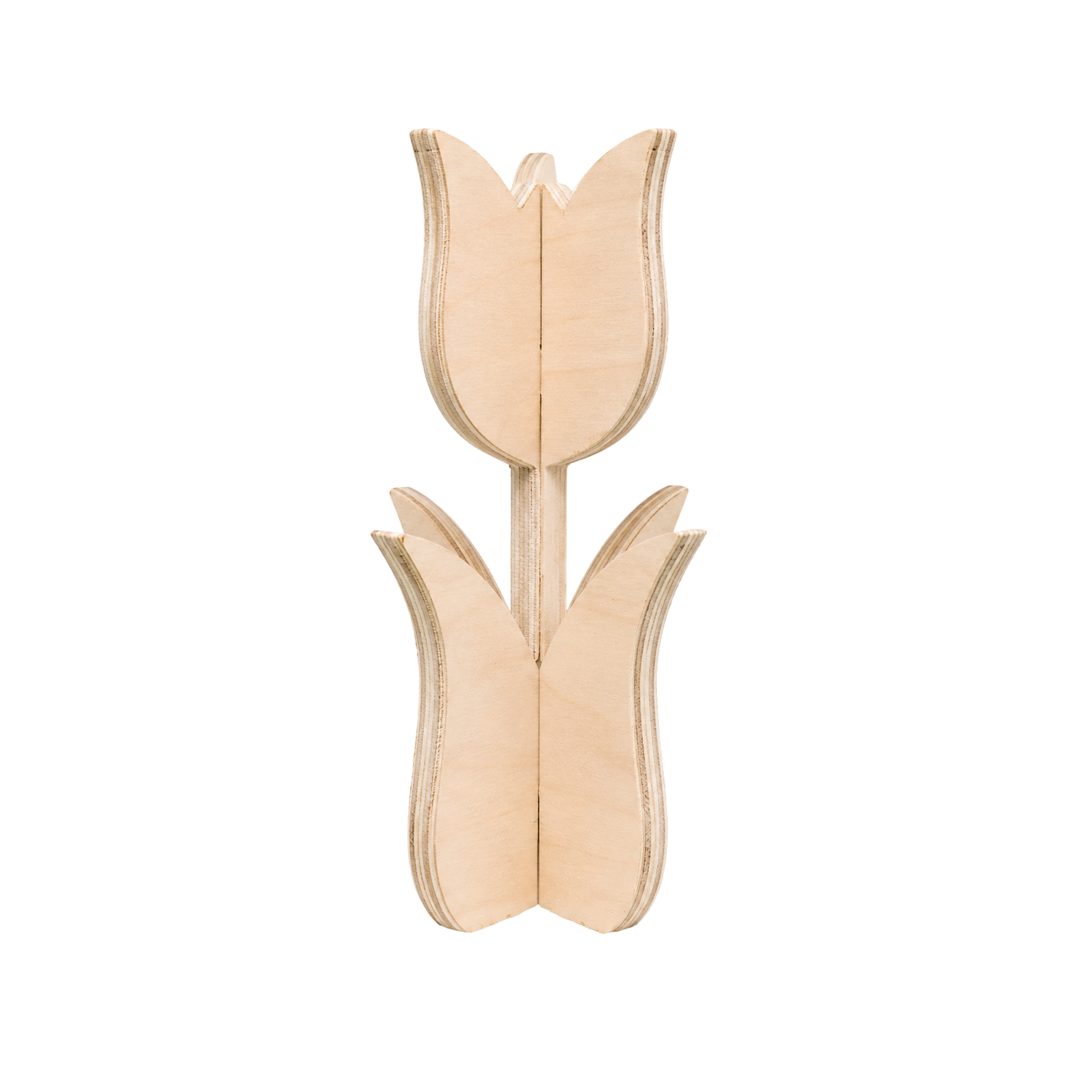Tulip - puzzle handcrafted wooden toy