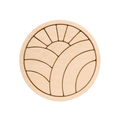 Puzzle, sunshine (round) handcrafted wooden toy