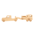 Semi Multi-Hauler (4pcs) handcrafted wooden toy