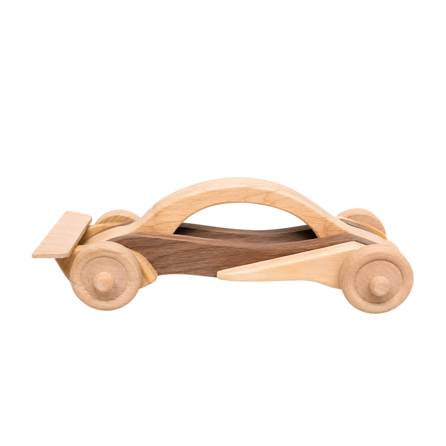 Wheelie Racer handcrafted wooden toy